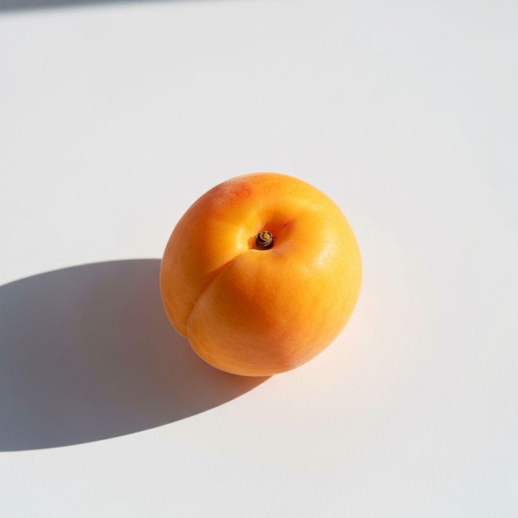 Fresh apricot representing whole foods